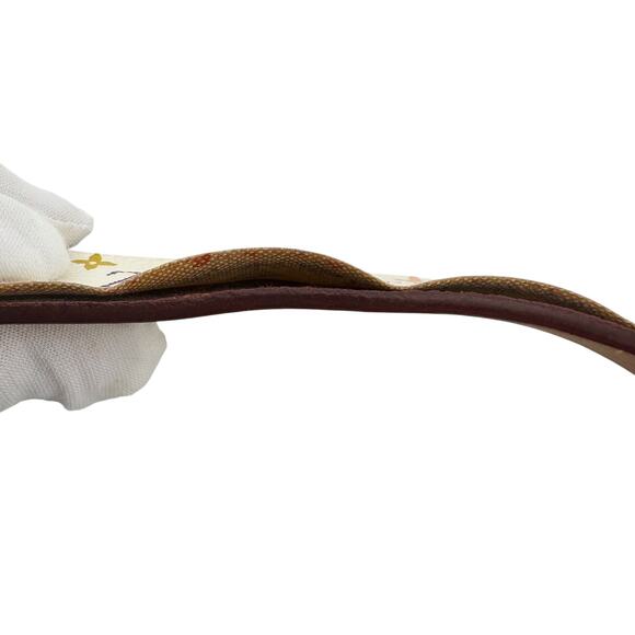 Louis Vuitton Suntulle Carre White Monogram Multicolor Murakami Belt Sz 32 (80) - Picture 9 of 13